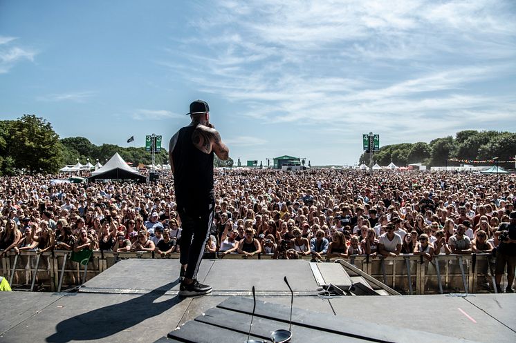 Joey Moe. Grøn 2018 i Valbyparken