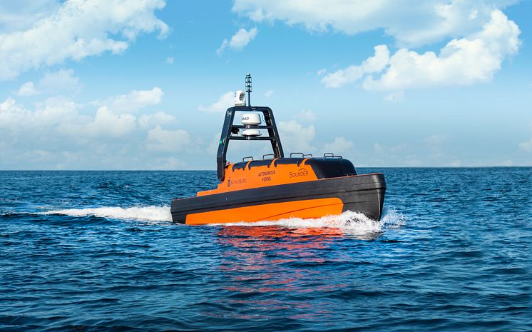 Aker BioMarine’s new Sounder USV will collect data on krill biomass to facilitate sustainable harvesting