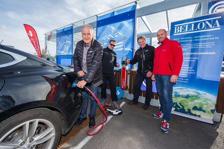 Åpner ladestasjoner i Trysil og Hemsedal