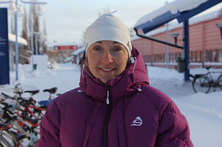 Nina Lintzén, forskare i geoteknik vid Luleå tekniska universitet