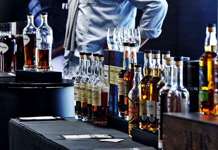 Scandlines Whisky & Festival im BorderShop Puttgarden