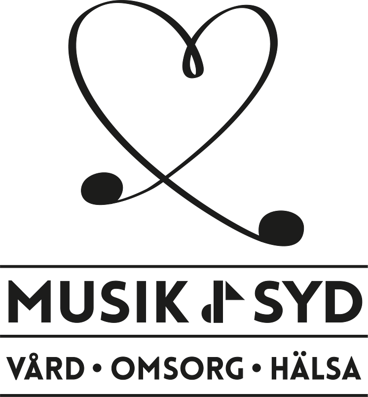 Logotype Musik i vård, omsorg och hälsa