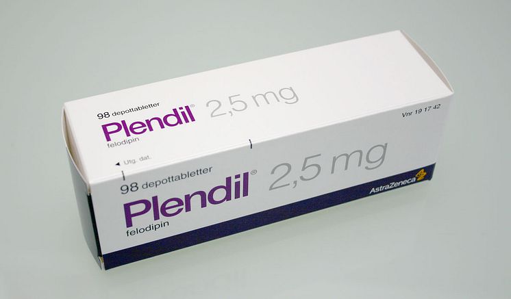 Plendil 2,5mg, 98 tabletter