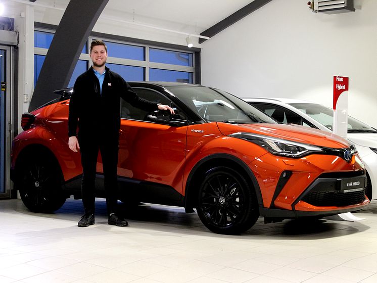 Oppgradert Toyota C-HR er klar for veiene i Steinkjer