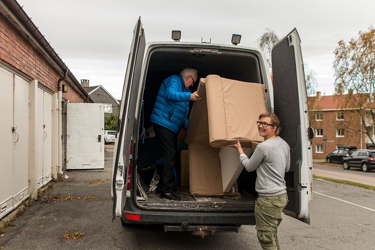 Gjenbruksstasjon ved Regnbuen 405