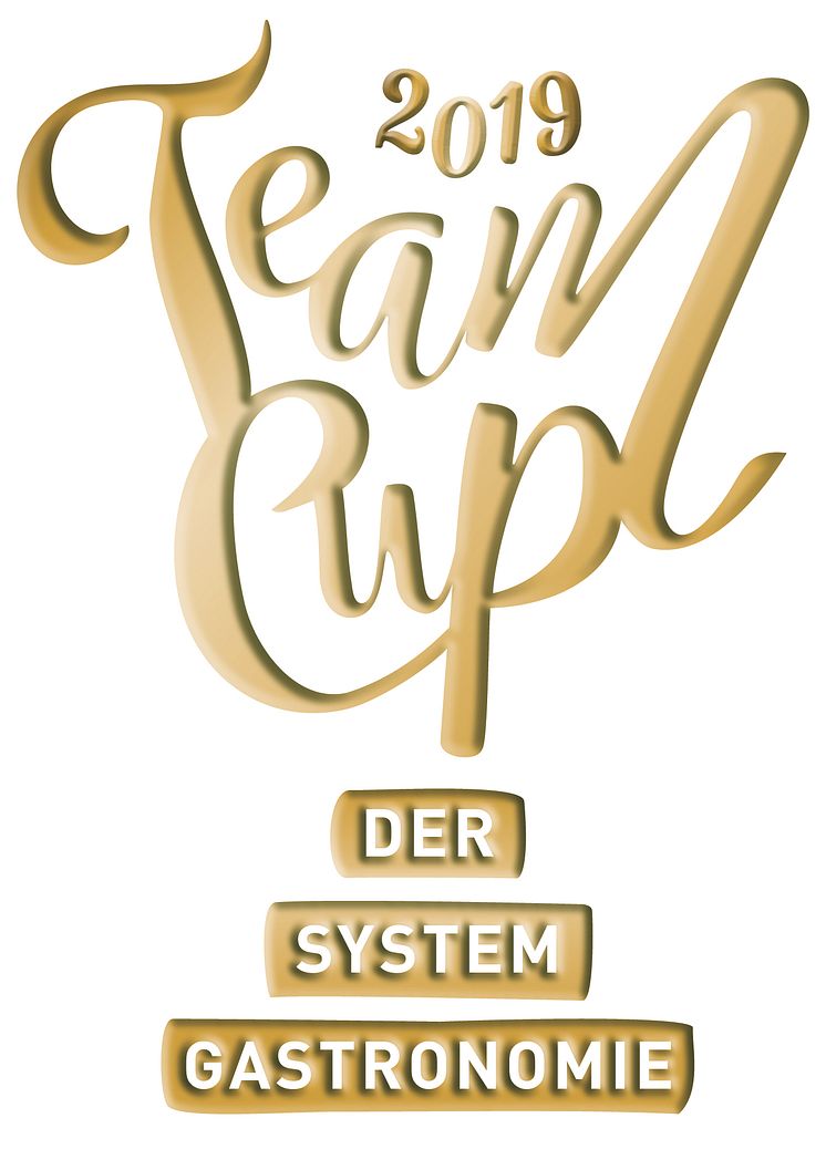 Jubiläumslogo "Teamcup der Systemgastronomie"