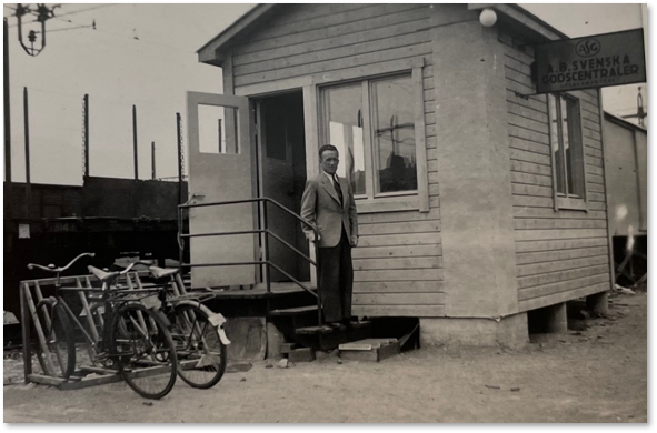 Gamla Uppsala-terminalen 1942