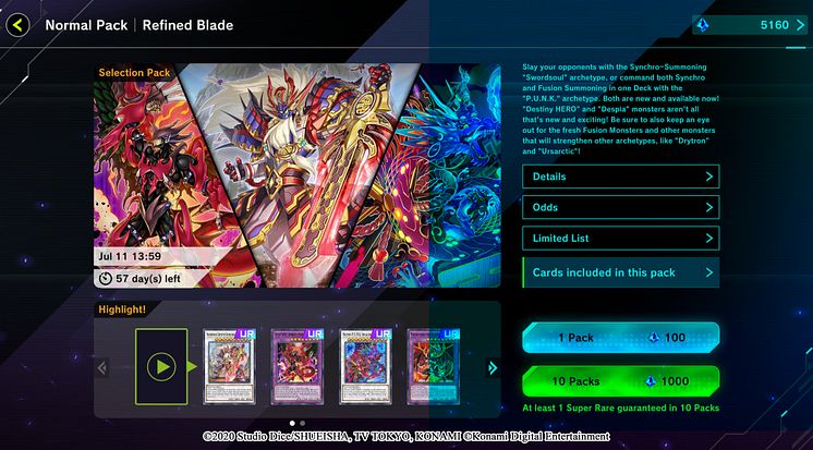YGO MD Refined Blade_Copyright