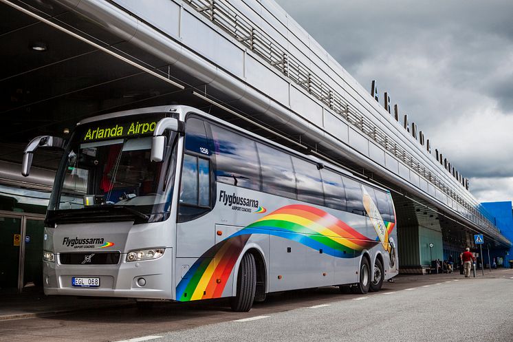 Flygbuss på Arlanda Airport