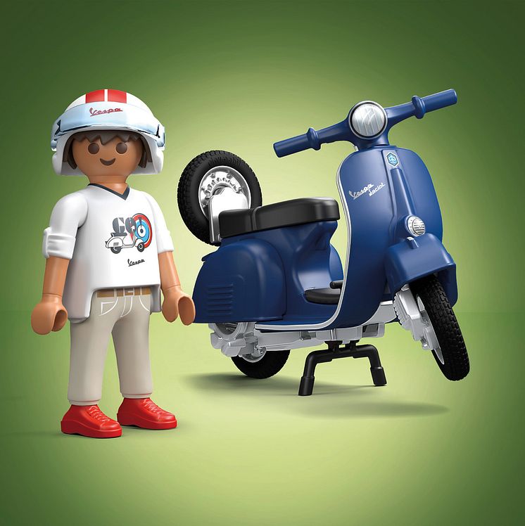 1969 Vespa 150 Sprint Veloce, Blau (71622) von PLAYMOBIL