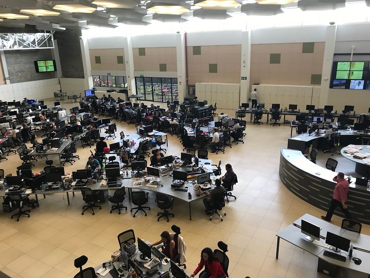 La Nacion newsroom 3