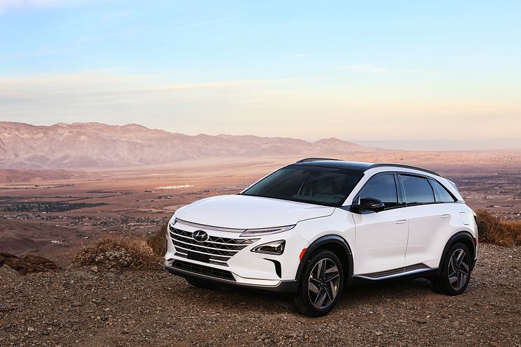 Hyundai NEXO - nästa generation bränslecellsbil (FCEV).