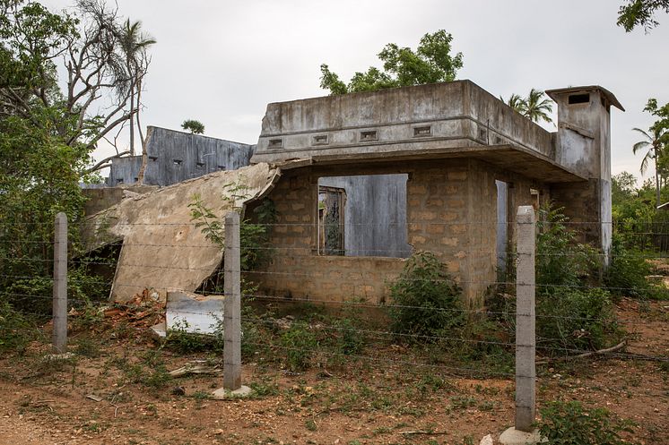 Ødeleggelser etter borgerkrigen på Sri Lanka