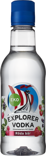 Explorer Vodka Röda Bär Packshot