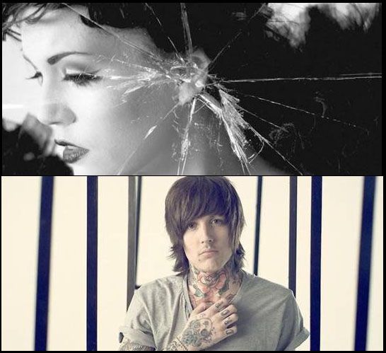 BRING ME THE HORIZON photoshoot från nya videon "Blessed With a Curse"