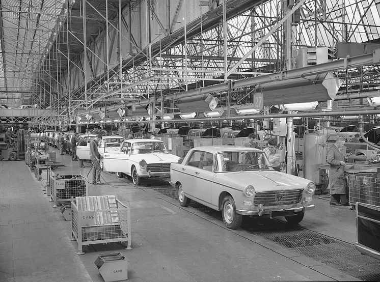 Peugeots fabrik i Sochaux firar 100 år!