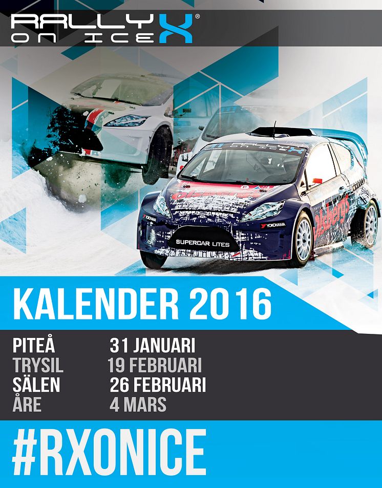 RallyX On Ice kalendern för 2016