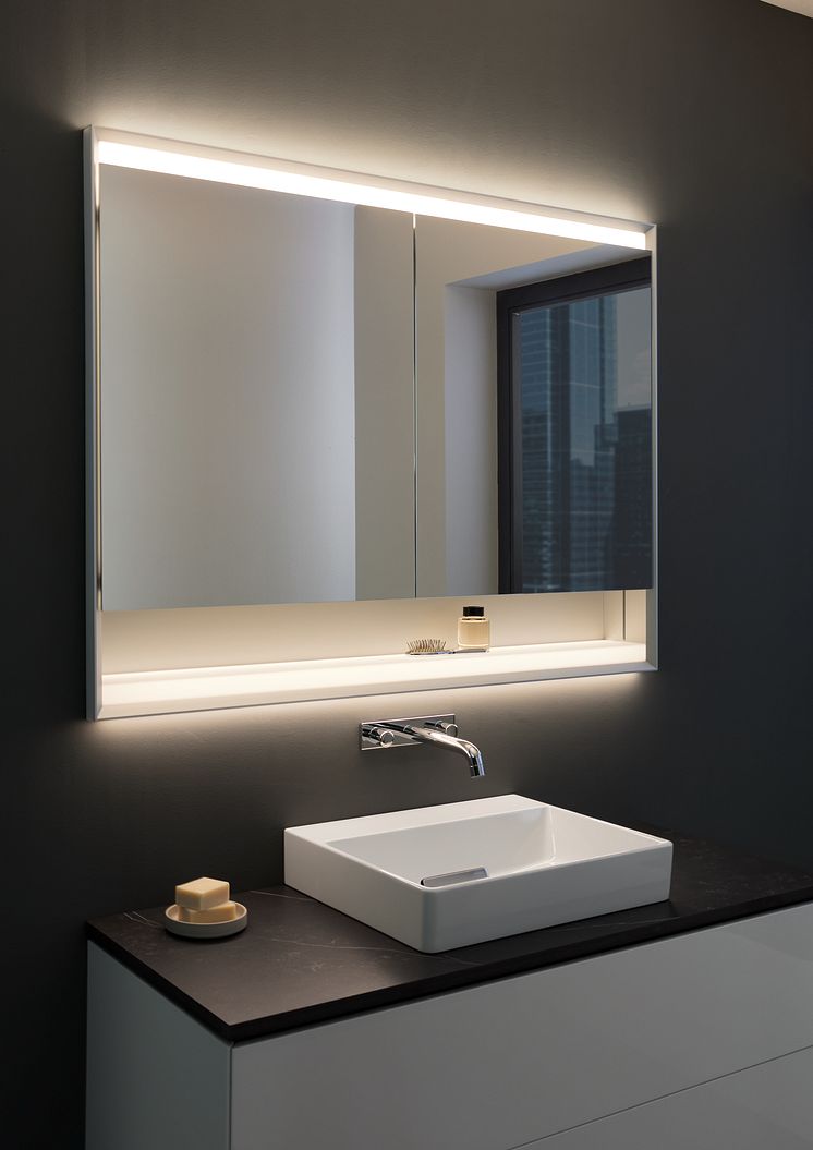 2022 Geberit ONE mirror cabinet with ComfortLight with niche_Original