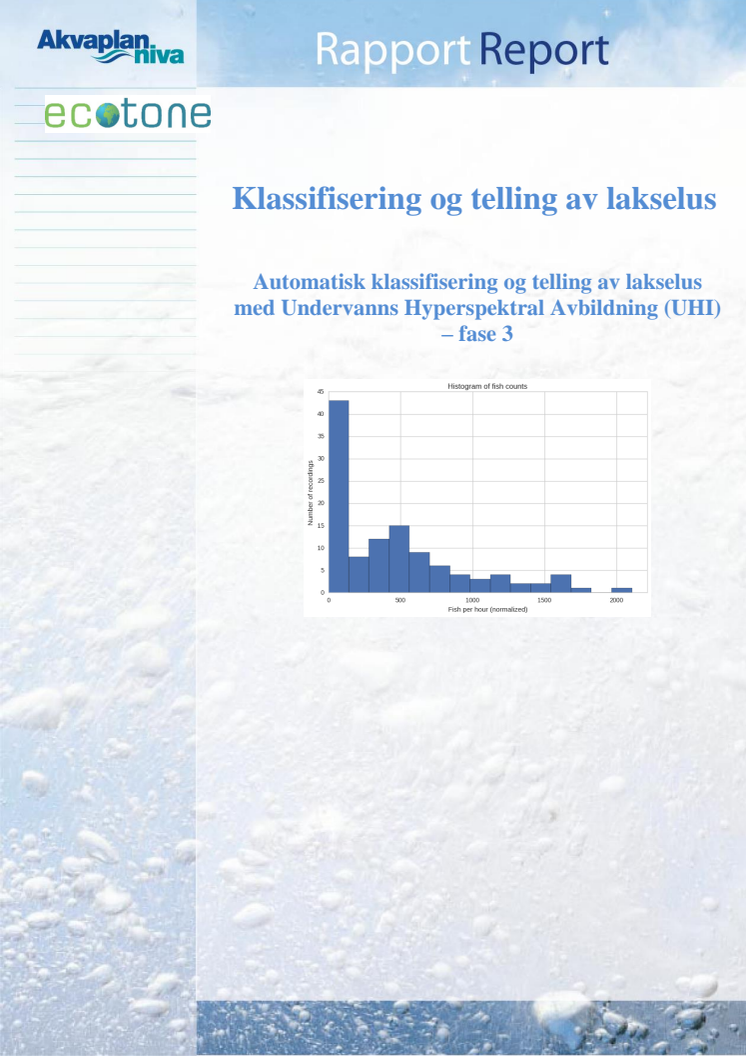 Manuell lakselustelling snart historie?