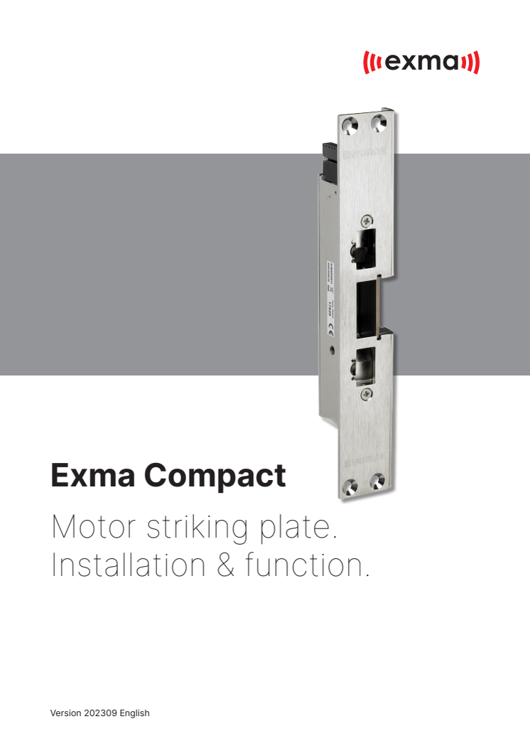 Exma Compact Montering Funktion Eng