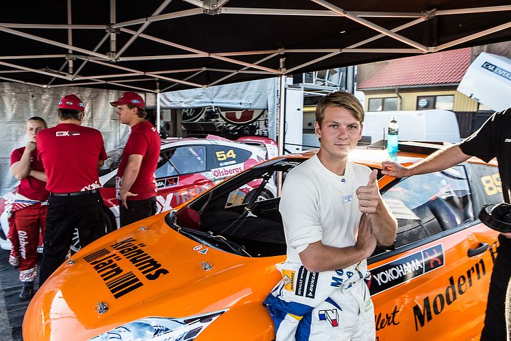 Andreas Wernersson är tillbaka i RallyX-lites på Solvalla