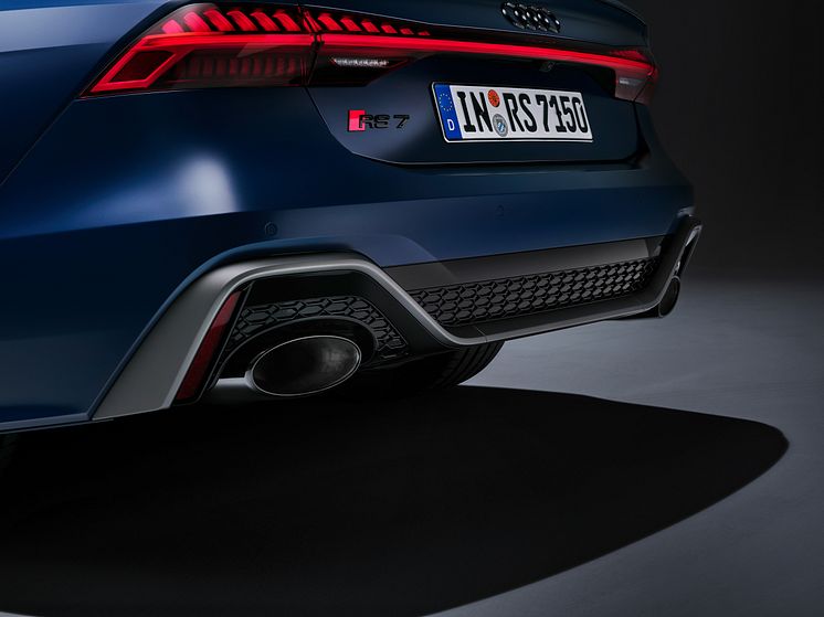 Audi RS 7 Sportback performance (Ascariblå mat) detalje