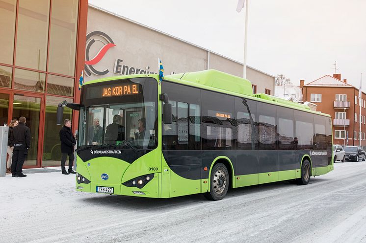 Elbuss i Eskilstuna