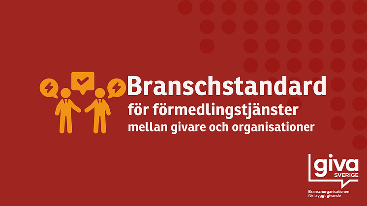 Branschstandard för förmedlingstjänster