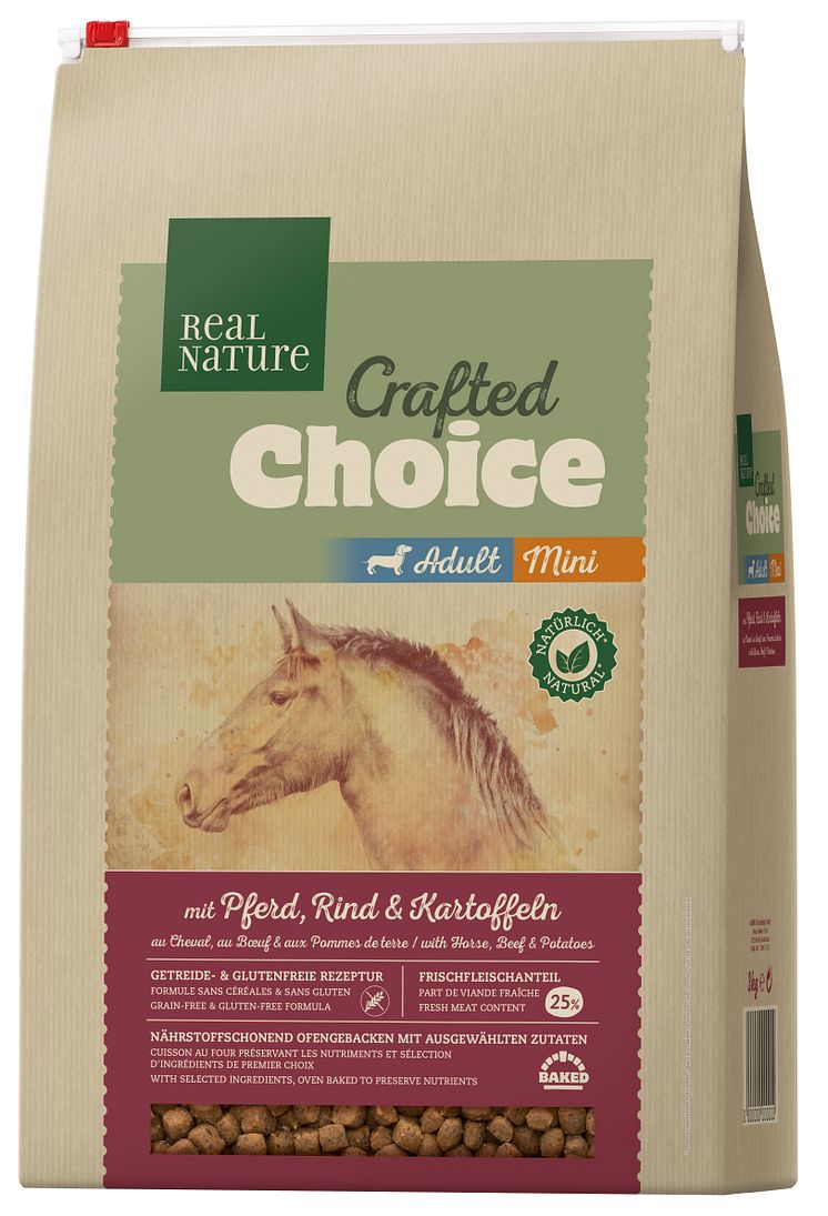 REAL NATURE Crafted Choice mit Pferd, Rind & Kartoffeln