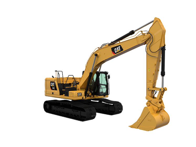 Cat 330, frilagd