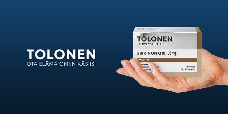 Tolonen Ubikinoni jaksamisen tueksi