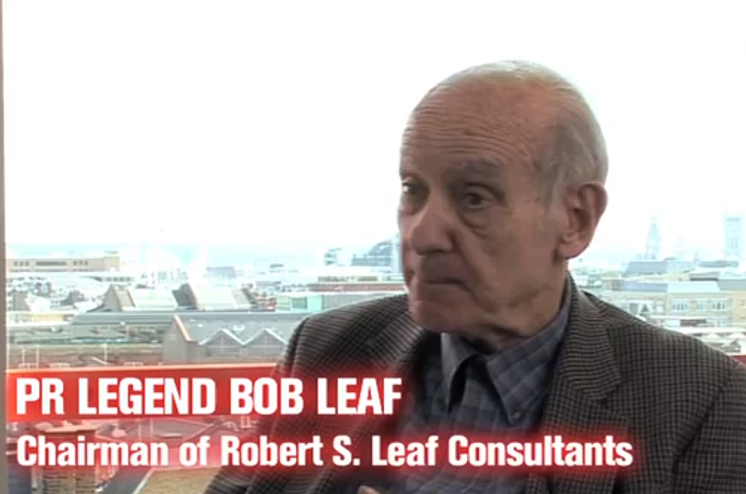 Bob Leaf, PR legend