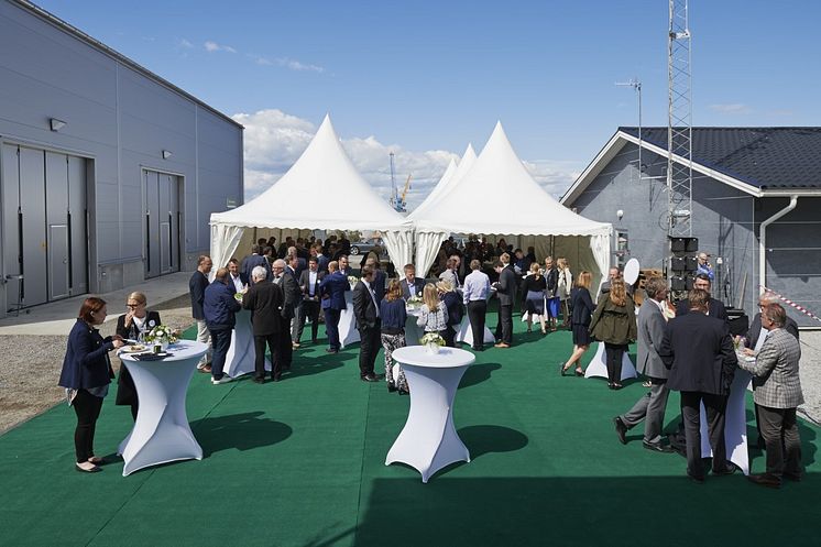 Invigning av SunPines hartsproduktion 2016