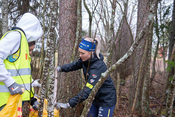 Klara, färdiga, städa! med Ås IF och Swe SkiTeams Jonna Sundling