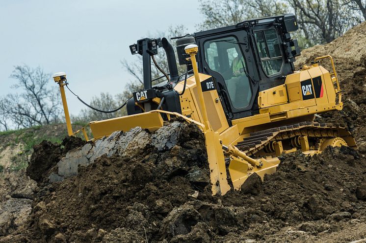 Cat D7E bandschaktare i arbete