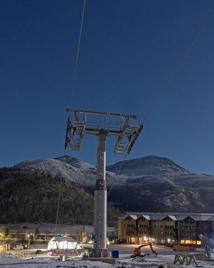 SkiStar Hemsedal Lodge Express byggnation