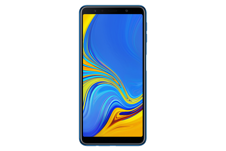 Samsung Galaxy A7_Front_Blue