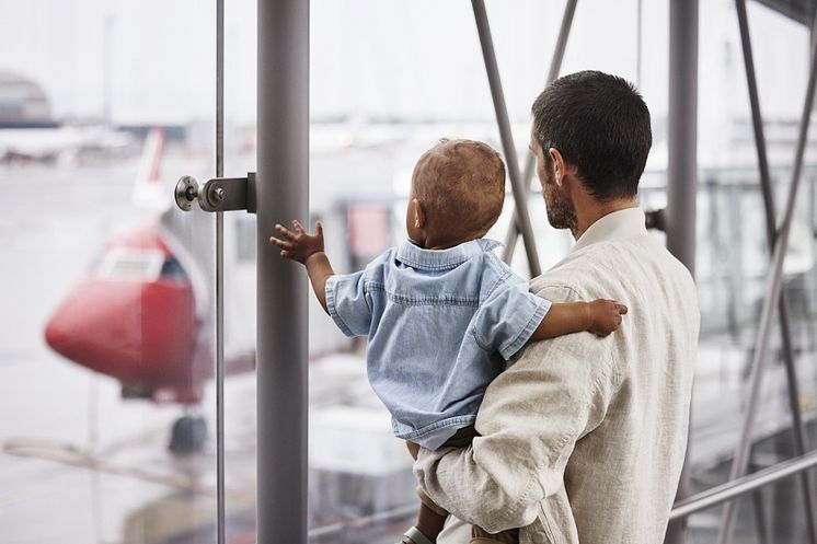 Passengers at the airport