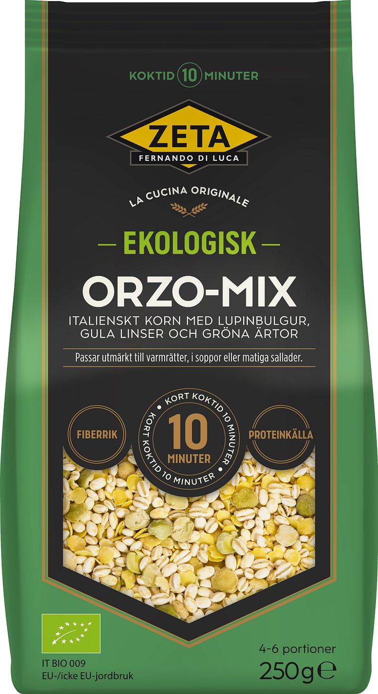 Zeta Ekologisk Orzo-mix