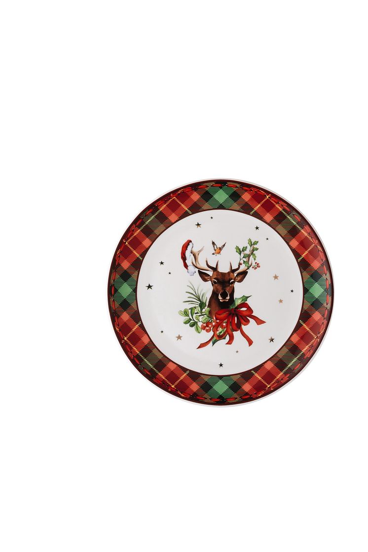 HR_Cozy_Winter_Plate_flat_20cm_Stag