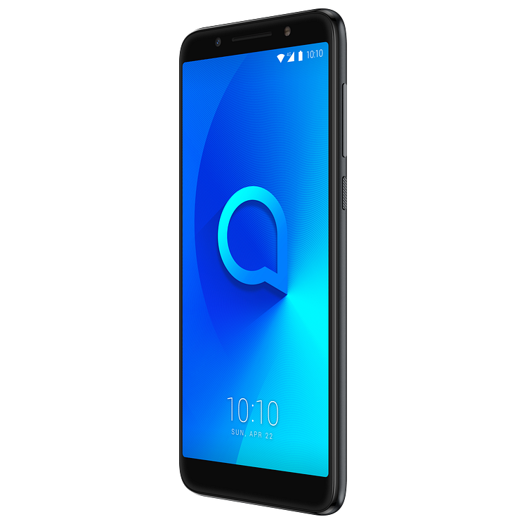 Alcatel 3X_Metallic Black_Front Right