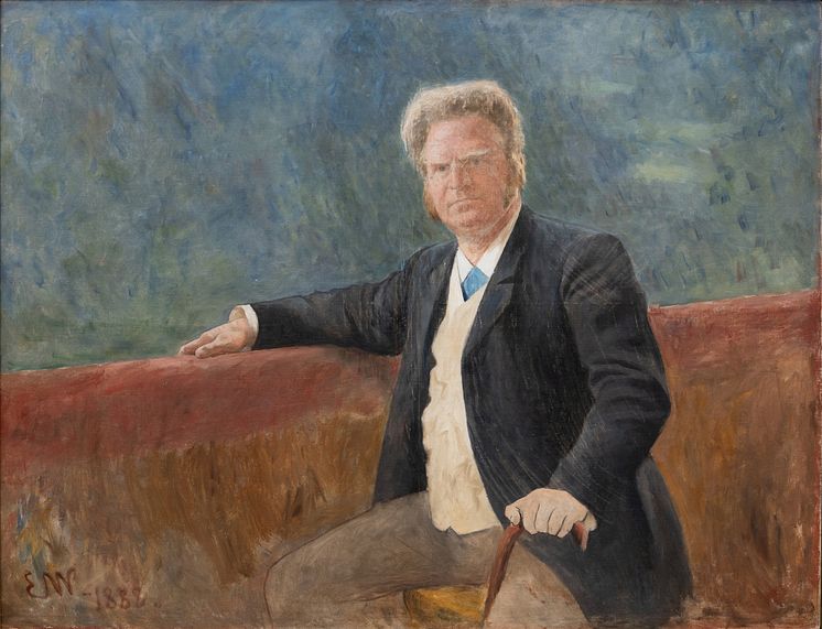 Erik Werenskiold, Portrett av Bjørnstjerne Bjørnson, 1888.