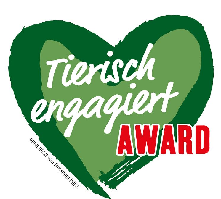 Logo „Tierisch engagiert“-Award