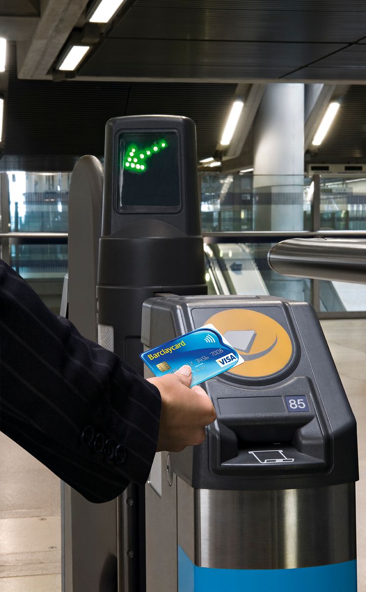 Barclaycard sans contact dans les transports