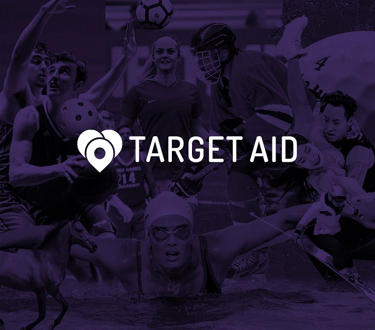 Target Aid Collage o logotyp