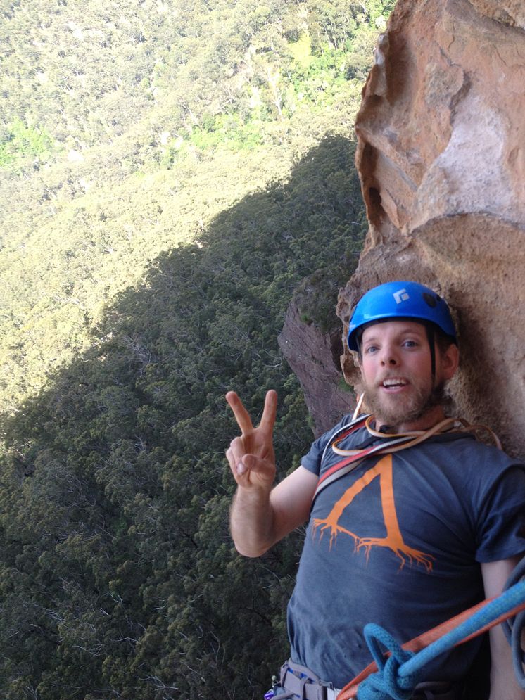 Hi-res image - ACR Electronics - Chris Monaghan climbing