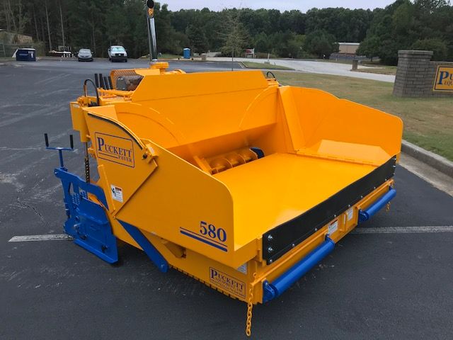 Image - Mastry Engine Center- The Puckett 580 asphalt paver with customized 3TNV88C-DYEM YANMAR Tier 4F engine from YANMAR Mastry Engine Center