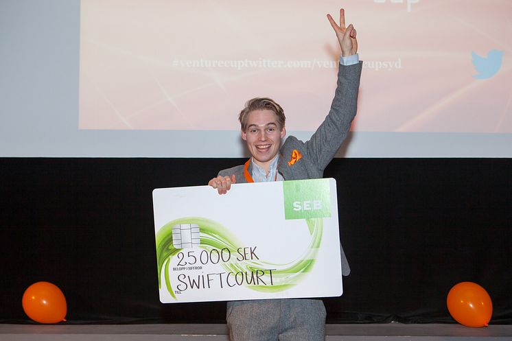 Swiftcourt-vinnare Människa och Samhälle Venture Cup Syd hösten 2013