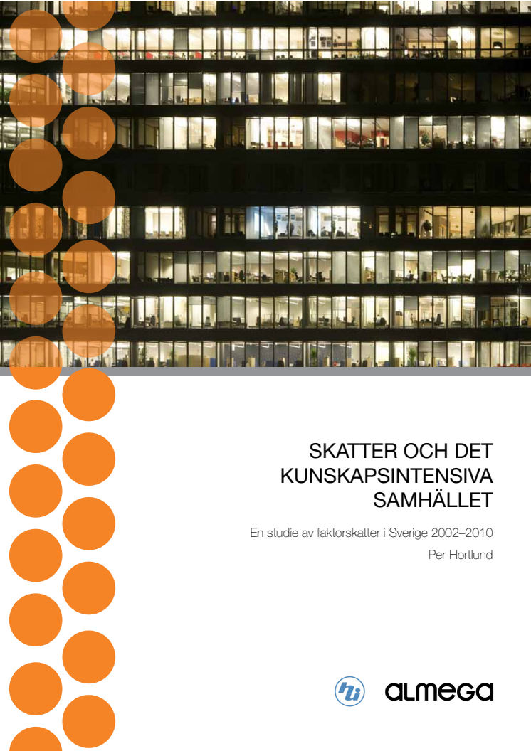 Skatter och det kunskapsintensiva samhället