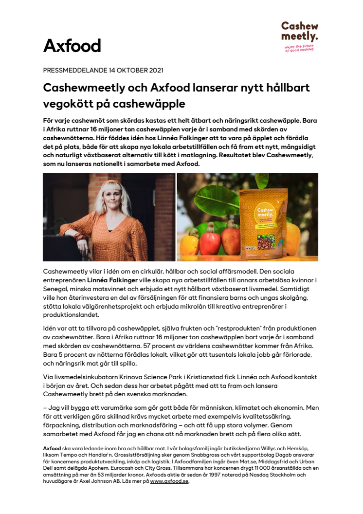 Cashewmeetly och Axfood lanserar nytt hållbart.pdf